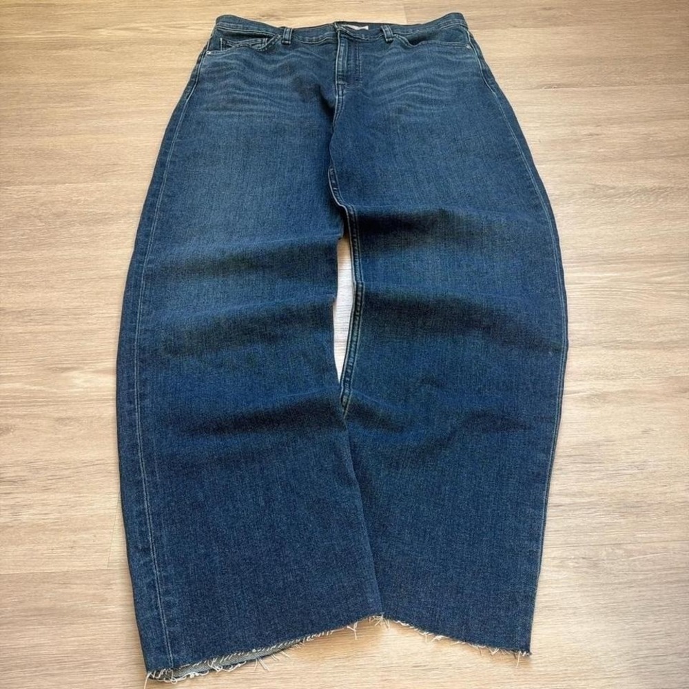 34x28 Baggy Wide Leg Balloon Jeans Vintage Y2K